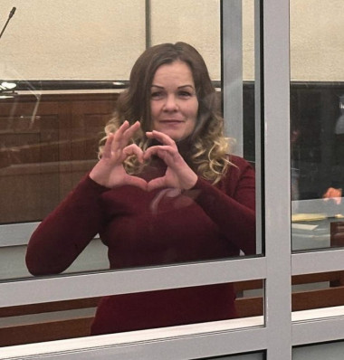 Оксана Гладких в суде