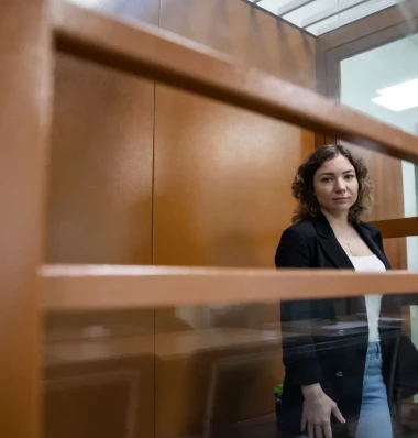 Кристина Любашенко в суде
