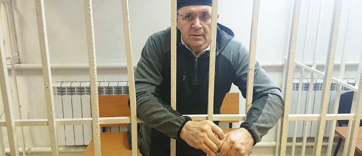 Оюб Титиев в Шалинском суде, 12 ноября 2018 года. Фото: МБХ медиа