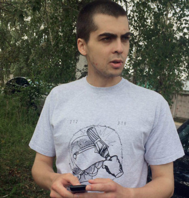 Иван Непомнящих после освобождения. Фото: Алексей Полихович для Медиазоны