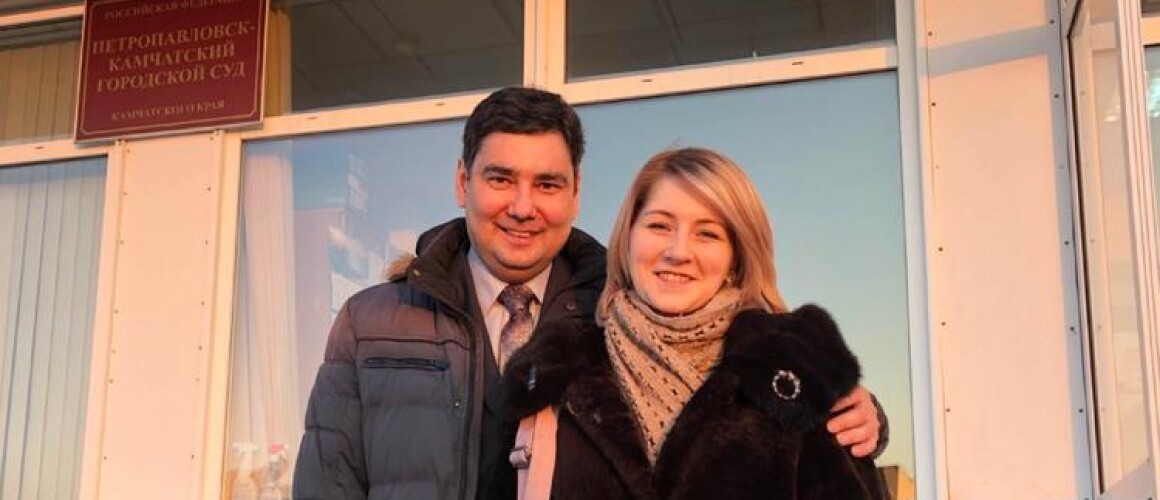 Сергей Леденёв с супругой. Фото: Свидетели Иеговы в России