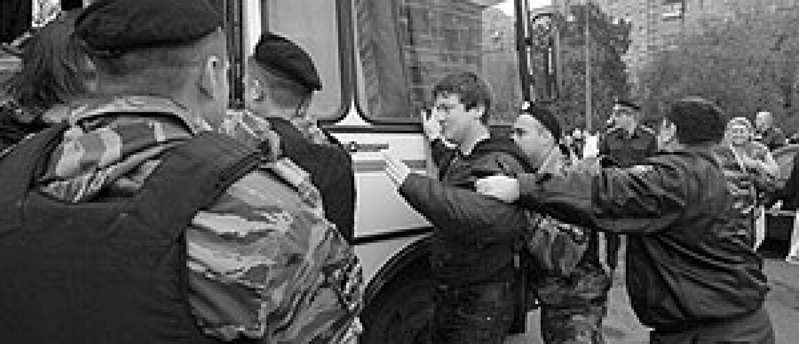 Задержание Леонида Развозжаева