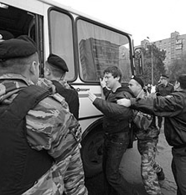 Задержание Леонида Развозжаева