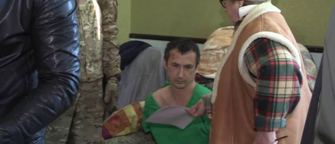 Задержание Евгения Каракашева. Оперативное фото ФСБ. Евпатория, 1 февраля 2018 года