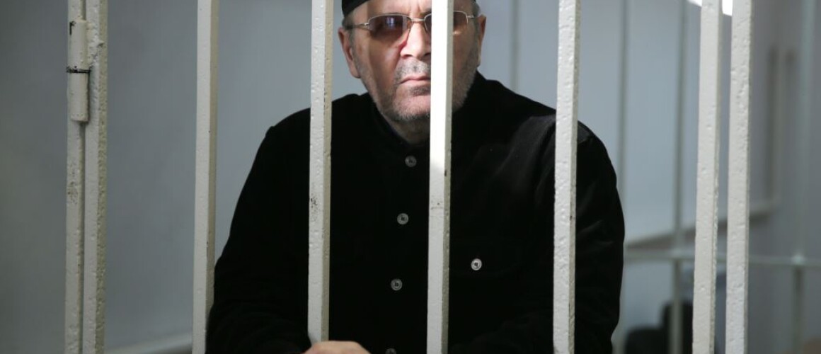 Оюб Титиев в Шалинском городском суде. Фото: Елена Афонина / ТАСС