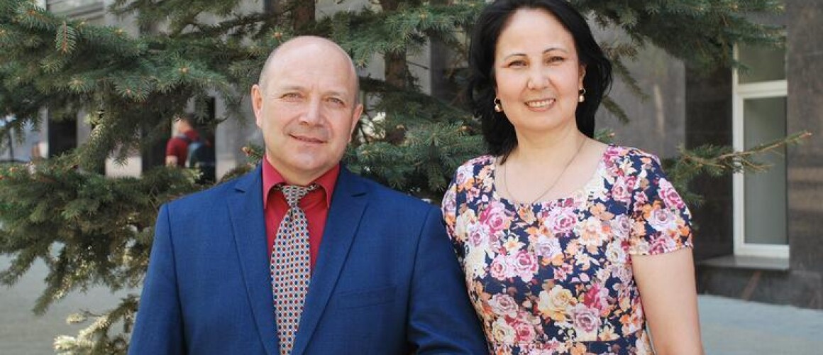 Дмитрий Виноградов с женой. Фото: Свидетели Иеговы в России