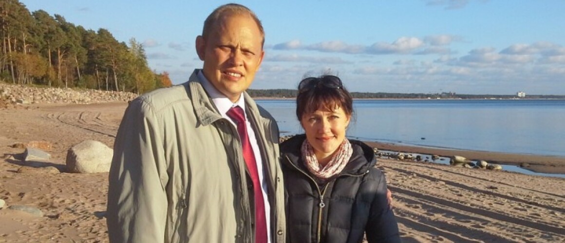 Алексей Мецгер с женой. Фото: Свидетели Иеговы в России