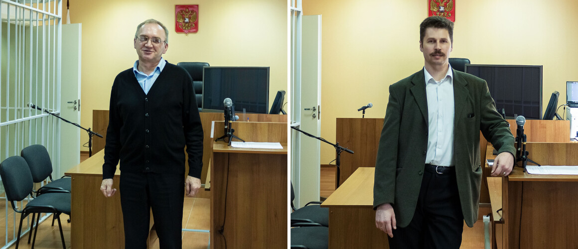 Виктор Трофимов и Роман Маркин. Фото: свидетели Иеговы в России