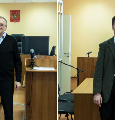Виктор Трофимов и Роман Маркин. Фото: свидетели Иеговы в России