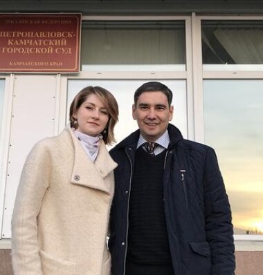 Сергей Леденёв с супругой. Фото: Свидетели Иеговы в России