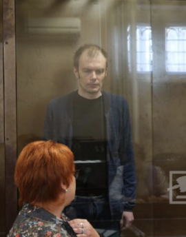 Михаил Глухов в суде