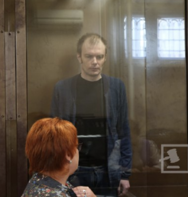 Михаил Глухов в суде