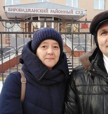 Евгений Голик с женой Ольгой. Фото: Свидетели Иеговы в России