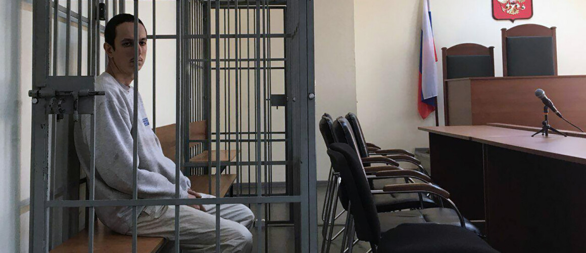 Вячеслав Лукичев в Центральном районном суде Калининграда. Фото: «Медуза»