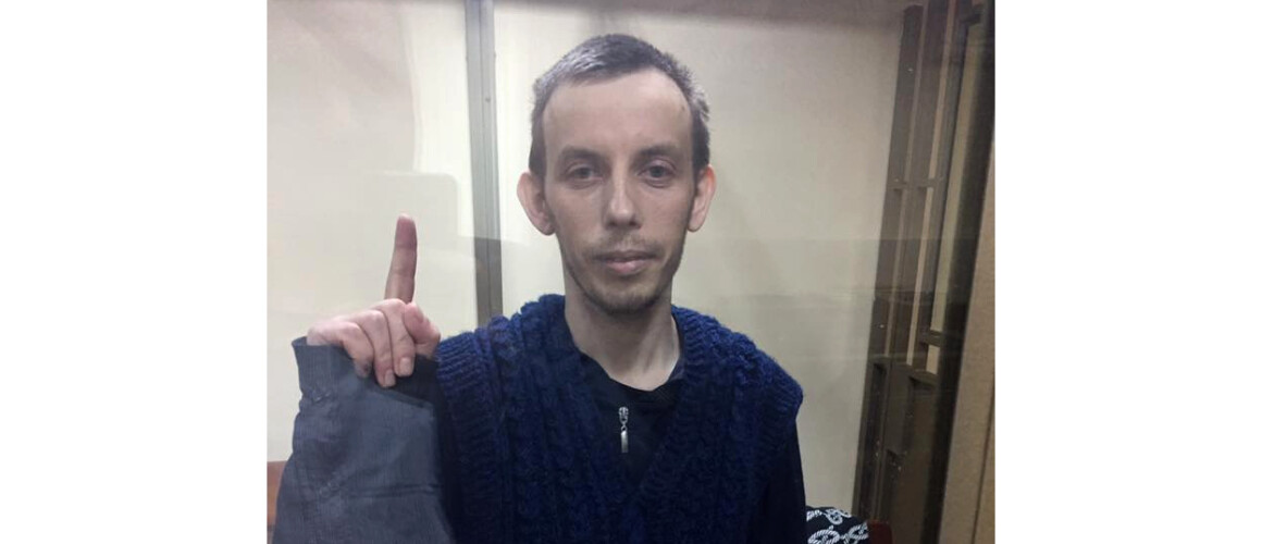 Руслан Зейтуллаев после оглашения приговора. Фото с ФБ-страницы Эдема Семедляева